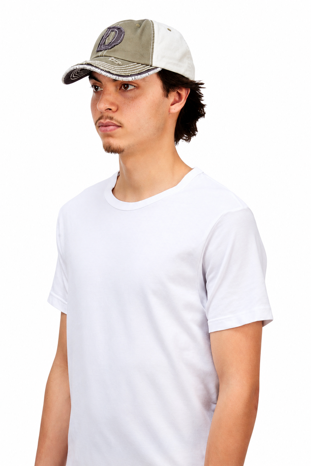 Wavy D Low Pro Cap - Military