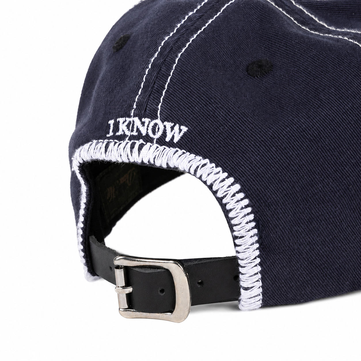 Wavy D Low Pro Cap - Black