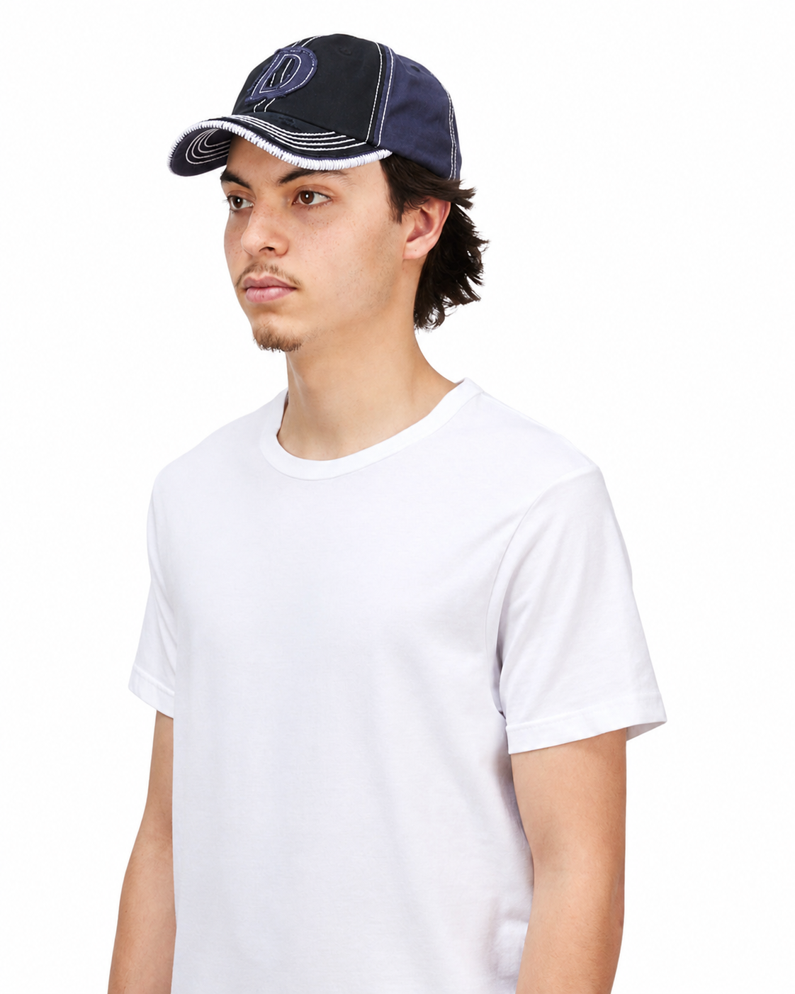 Wavy D Low Pro Cap - Black