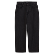 Check-5 Pantalon en Denim Ample - Noir