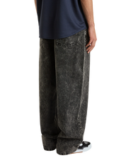 Check-5 Pantalon Denim Baggy - Noir Délavé