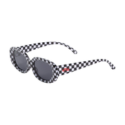 Checkerboard Wheeling Sunglasses - Black/White