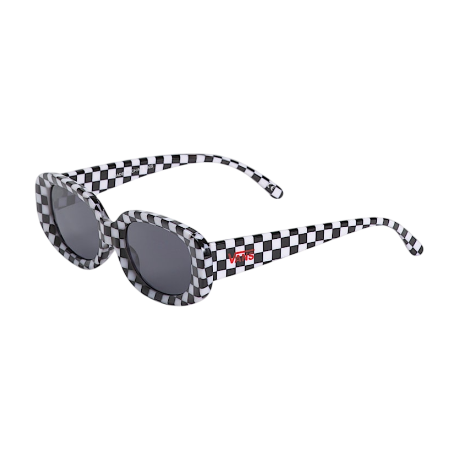 Checkerboard Wheeling Sunglasses - Black/White