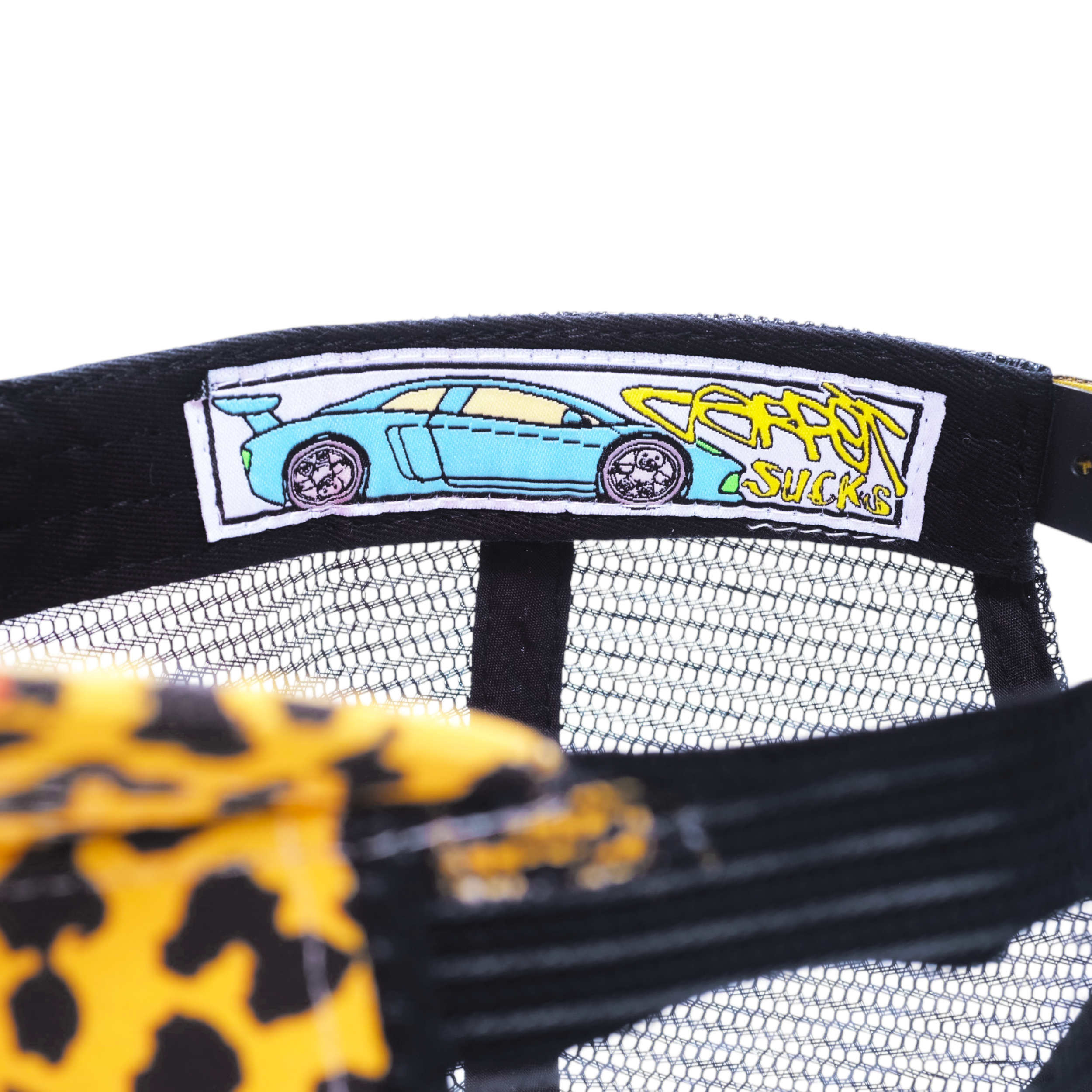 Carpet Trucker Hat - Cheetah