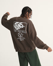 Circle Bones Formula Sweat à Col Rond - Marron Charbon