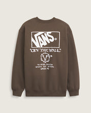 Circle Bones Formula Sweat à Col Rond - Marron Charbon