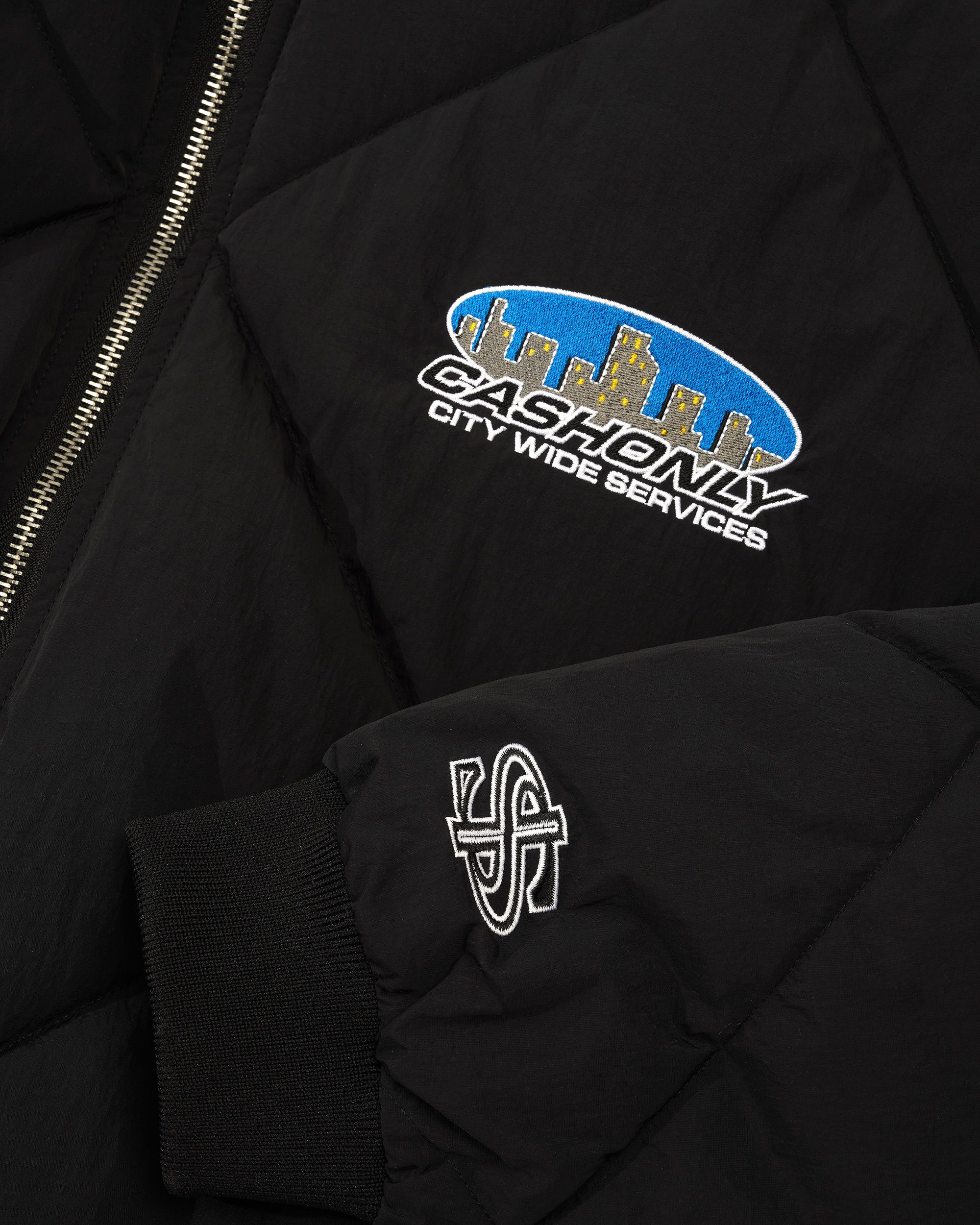 City Wide Bomber Jacket - Black