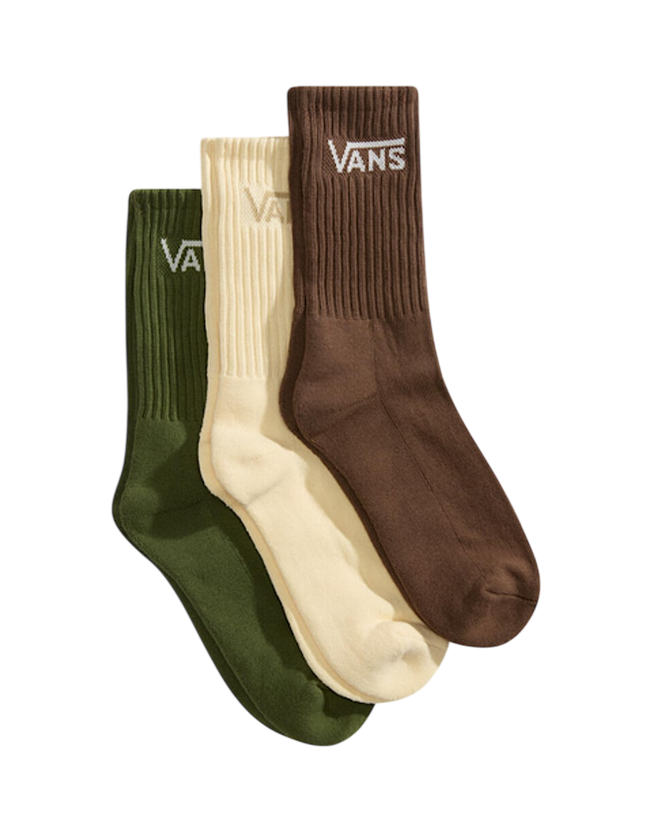Classic Crew Socks 3-Pack - Green Balsam