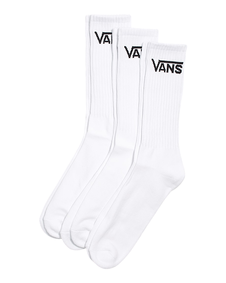 Lot de 3 paires de chaussettes Classic Crew - Blanc 