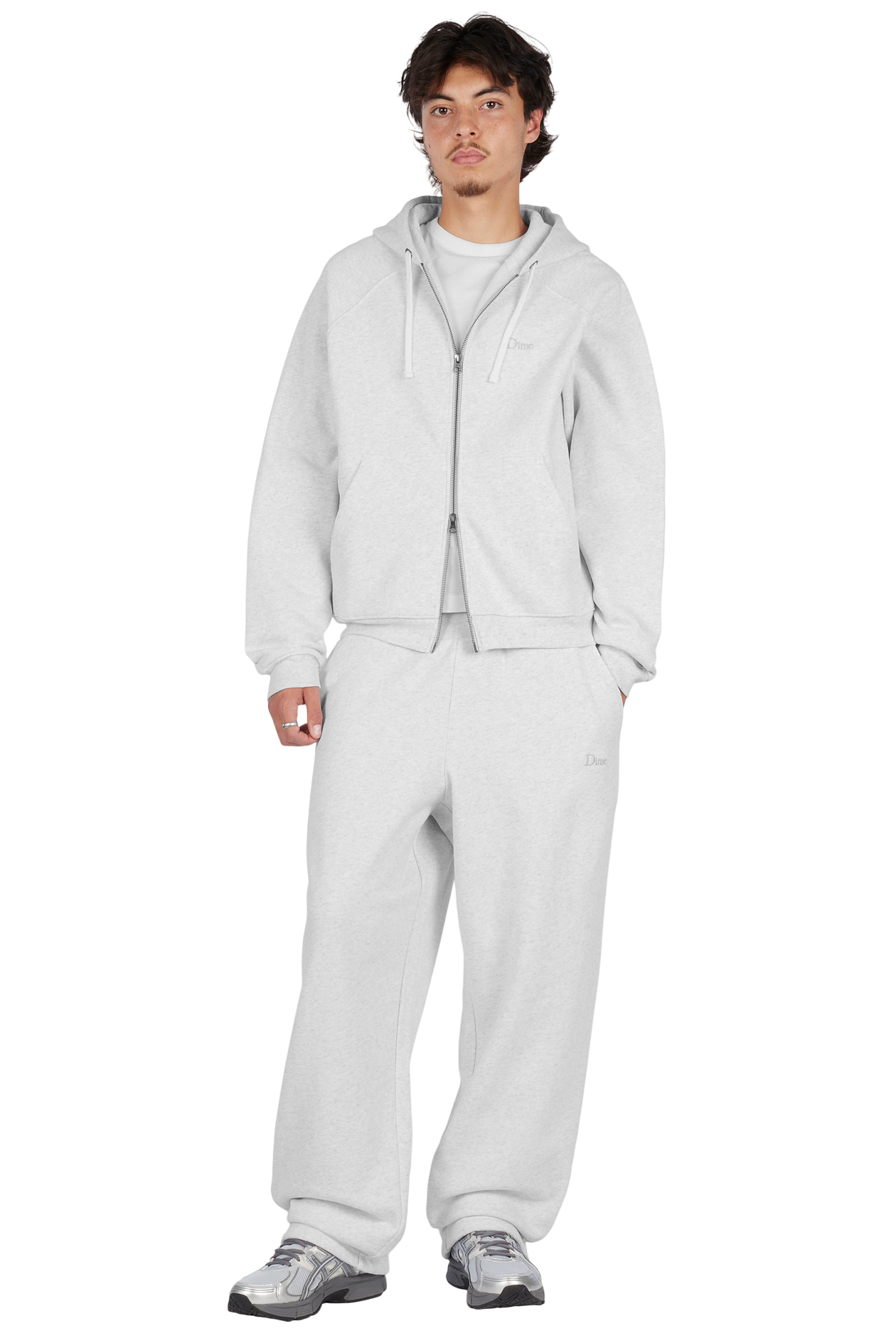 Pantalon de Jogging Classic Small Logo - Gris Cendré