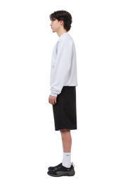 Classic Small Logo Crewneck - Ash