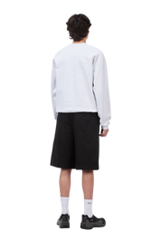 Classic Small Logo Crewneck - Ash
