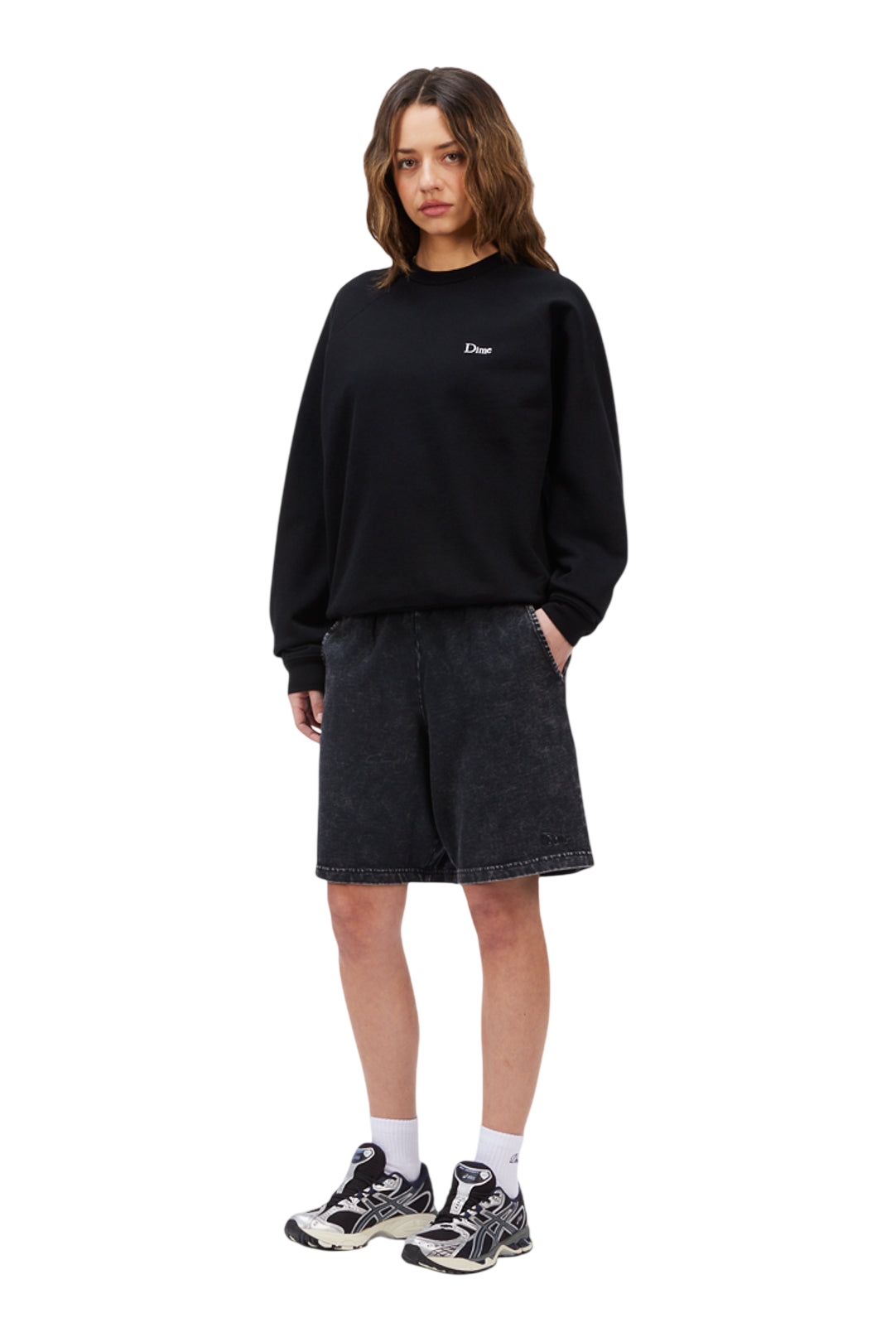 Classic Small Logo Crewneck - Black