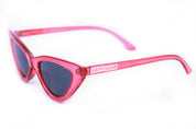 Space Needles Lunettes de Soleil - Rouge Transparent
