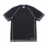 Cliff Contrast Tee - Black