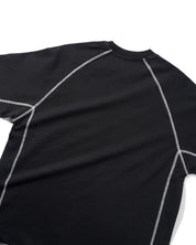 Cliff Contrast Tee - Black