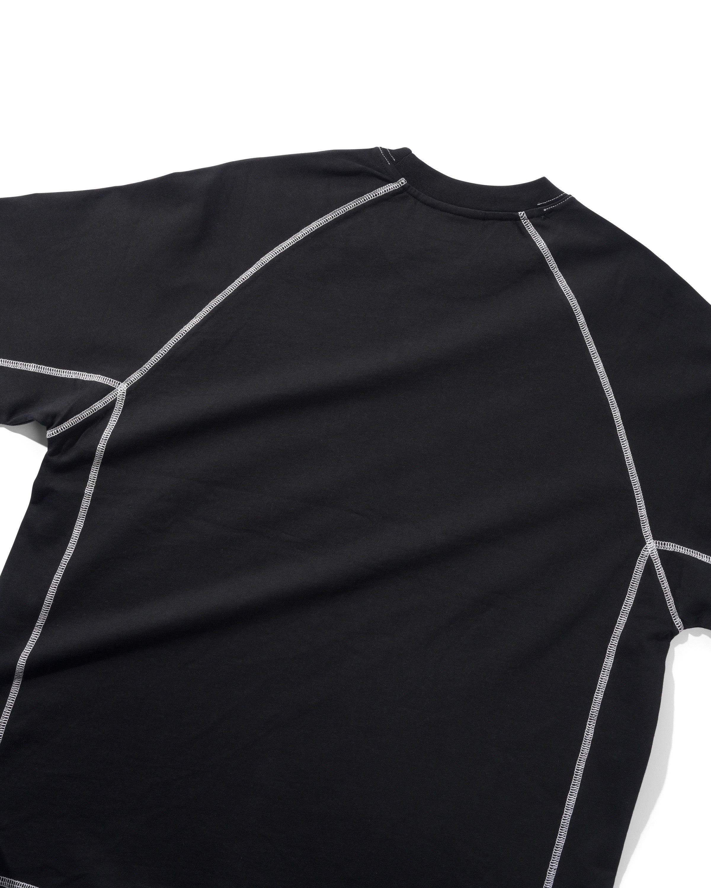 Cliff Contrast Tee - Black