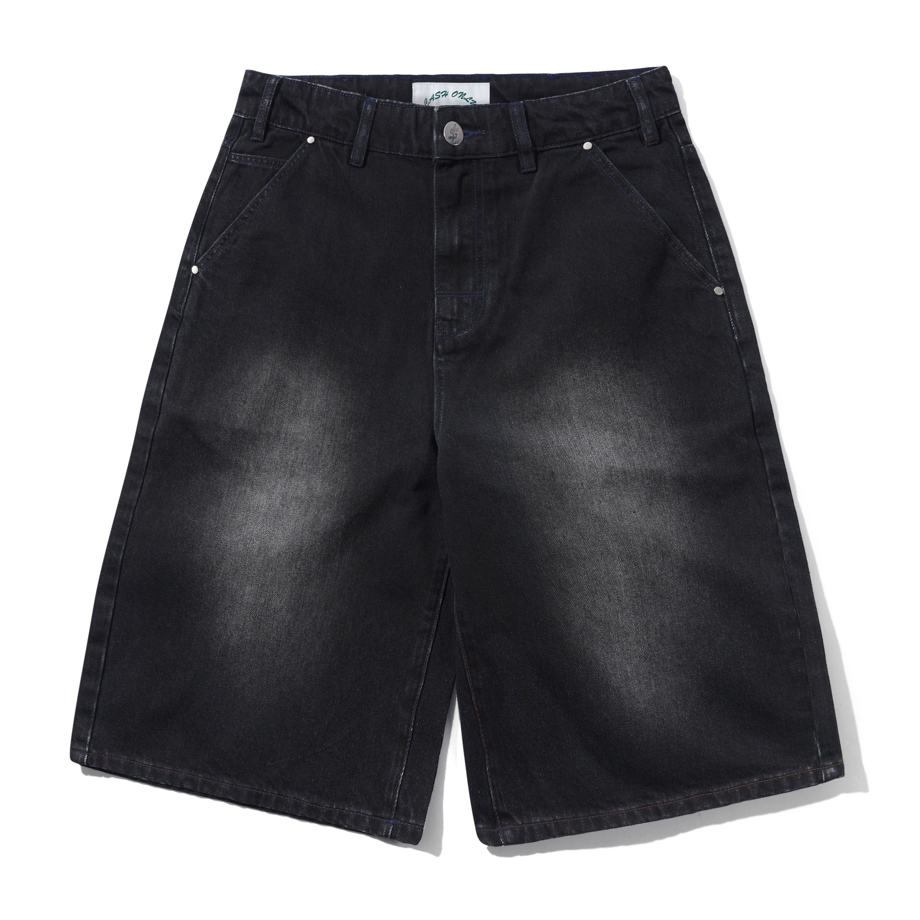 Short en Denim Club - Noir Délavé