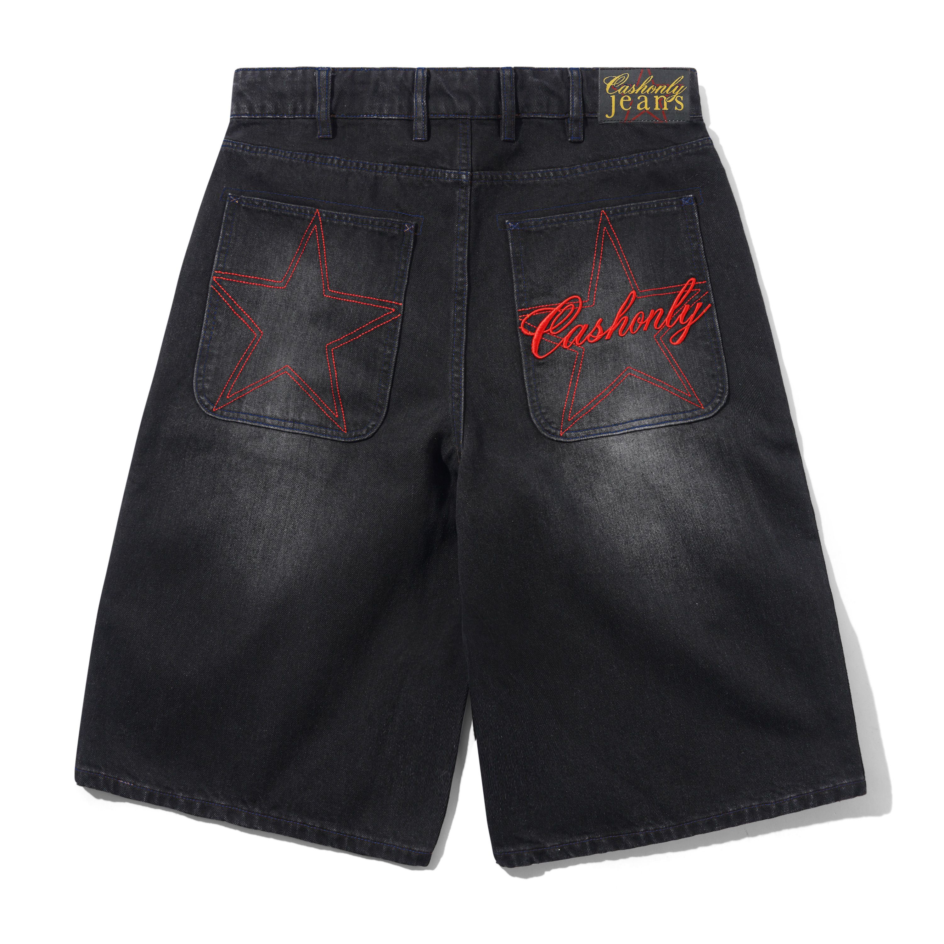 Short en Denim Club - Noir Délavé