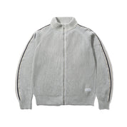 Club Zip-Thru Knit - Ash