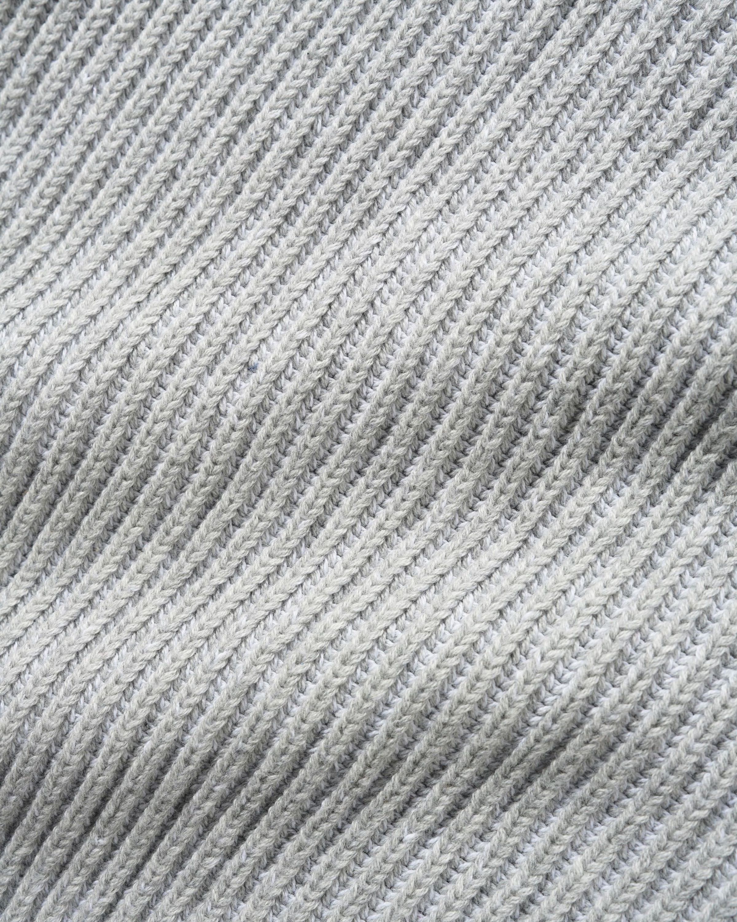 Club Zip-Thru Knit - Ash