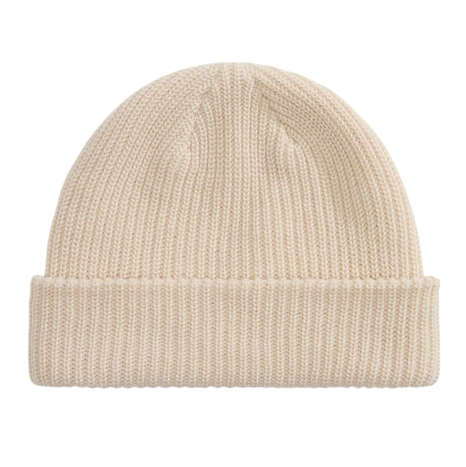 Core Basic Cuff Beanie - Oatmeal Beige