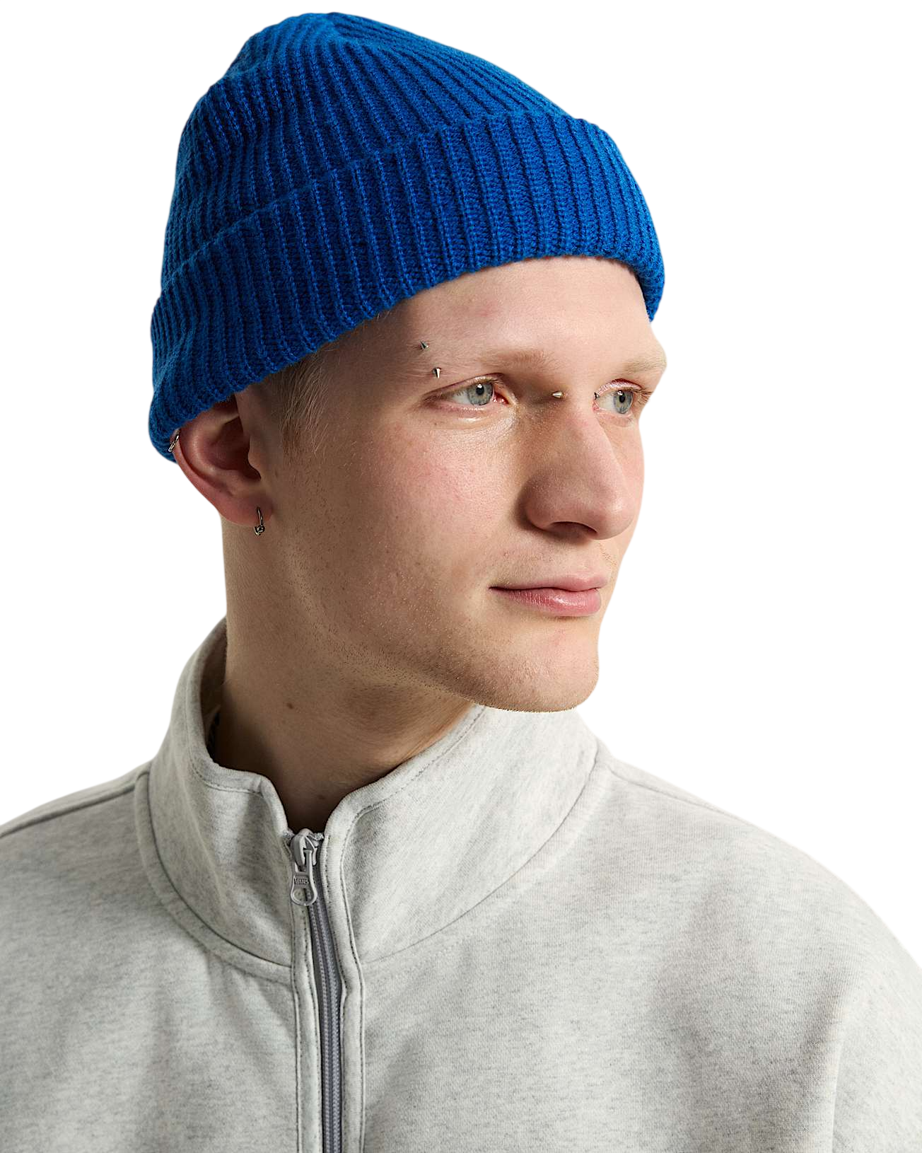 Core Basic Cuff Beanie - Blue