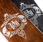 Planche Crest Placage Teint