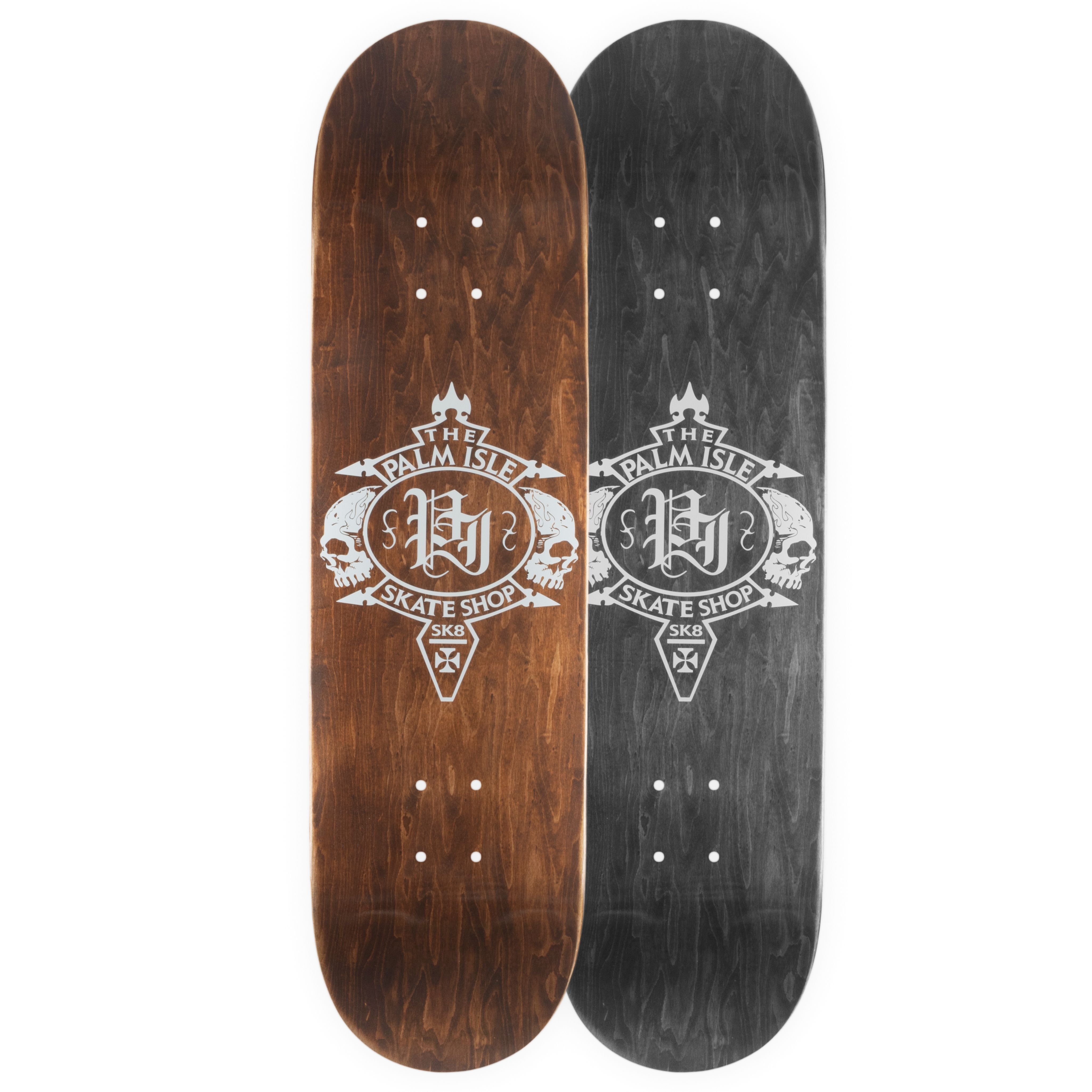 Crest Stained Veneer Symmetrical Deck