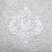 Crest Embroidered Sweatpants - Grey