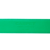 Ceinture en Cuir Croco Carpet - Vert
