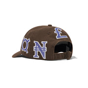 Currency 6 Panel Cap - Dark Brown