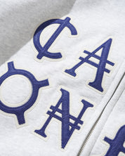 Currency Zip-Thru Hood - Ash