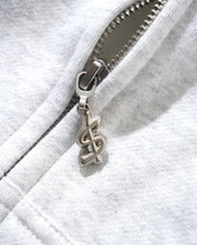 Currency Zip-Thru Hood - Ash