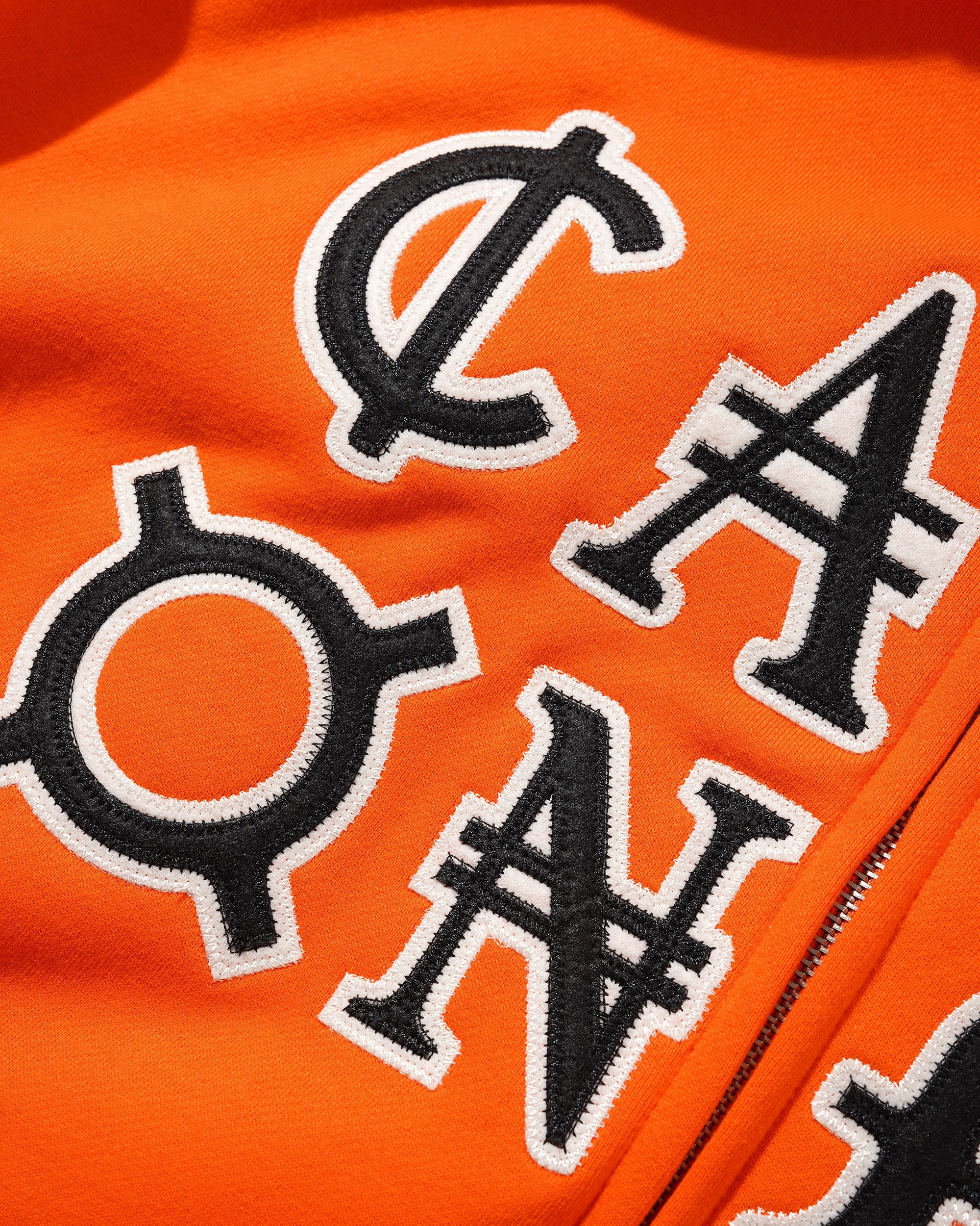 Currency Zip-Thru Hood - Orange