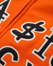 Currency Zip-Thru Hood - Orange