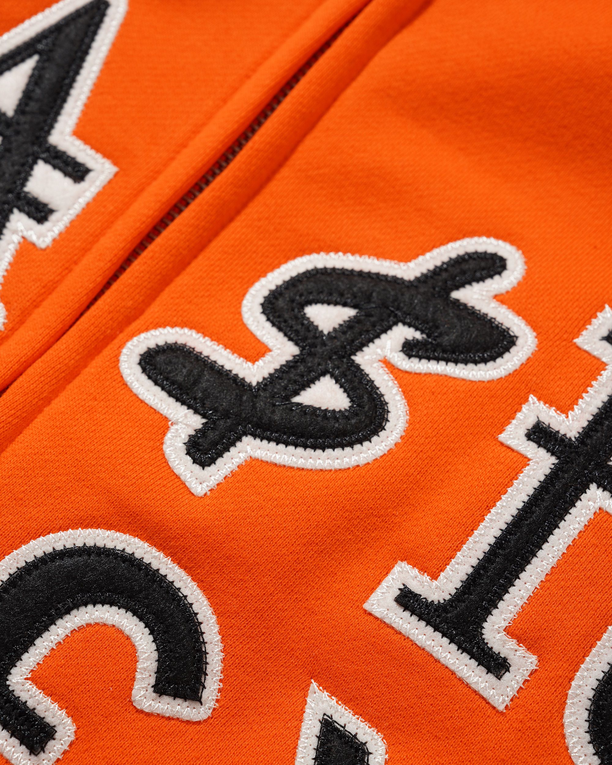 Currency Zip-Thru Hood - Orange