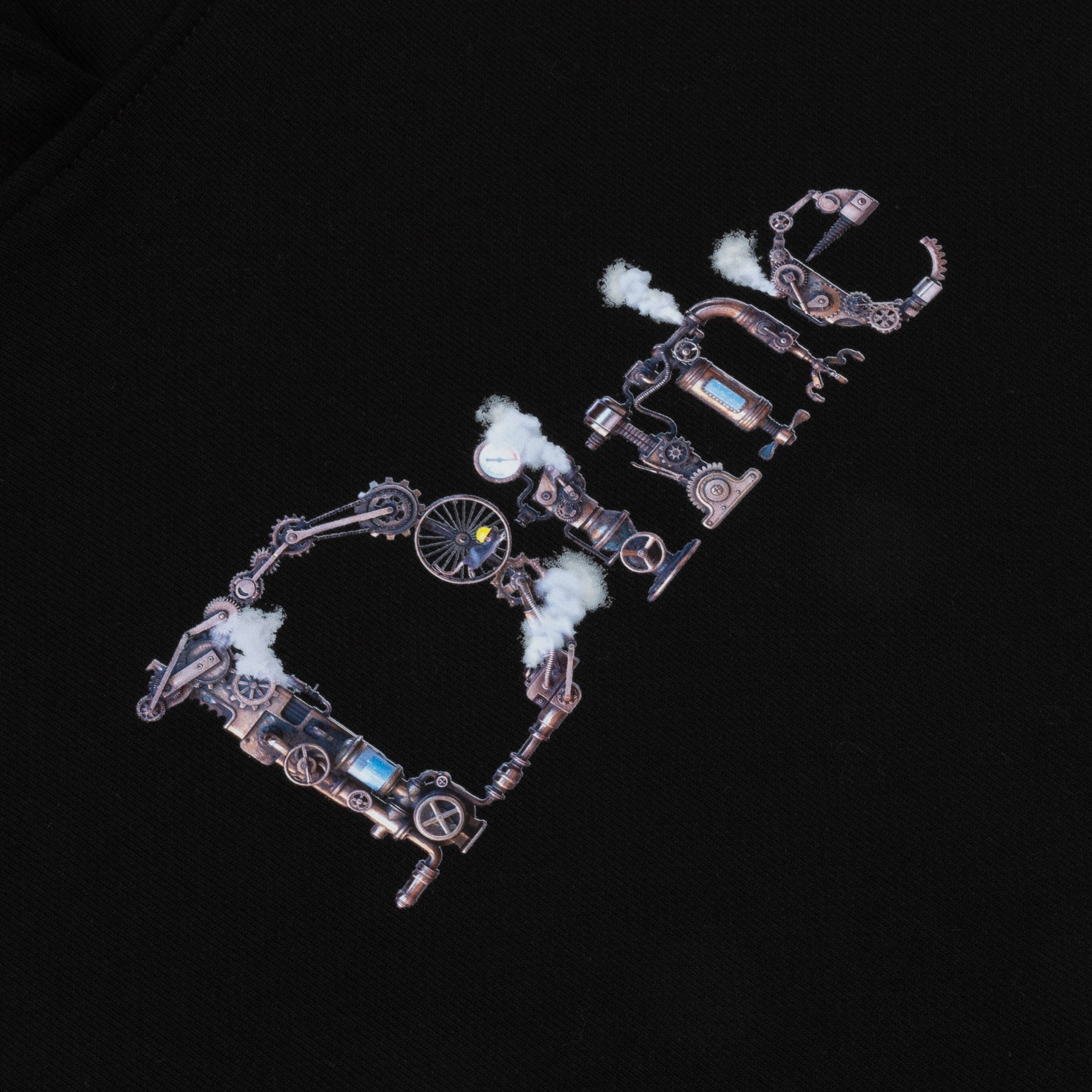 Classic Steampunk Hoodie - Black