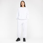 Classic Small Logo Pull Col Rond - Cendre