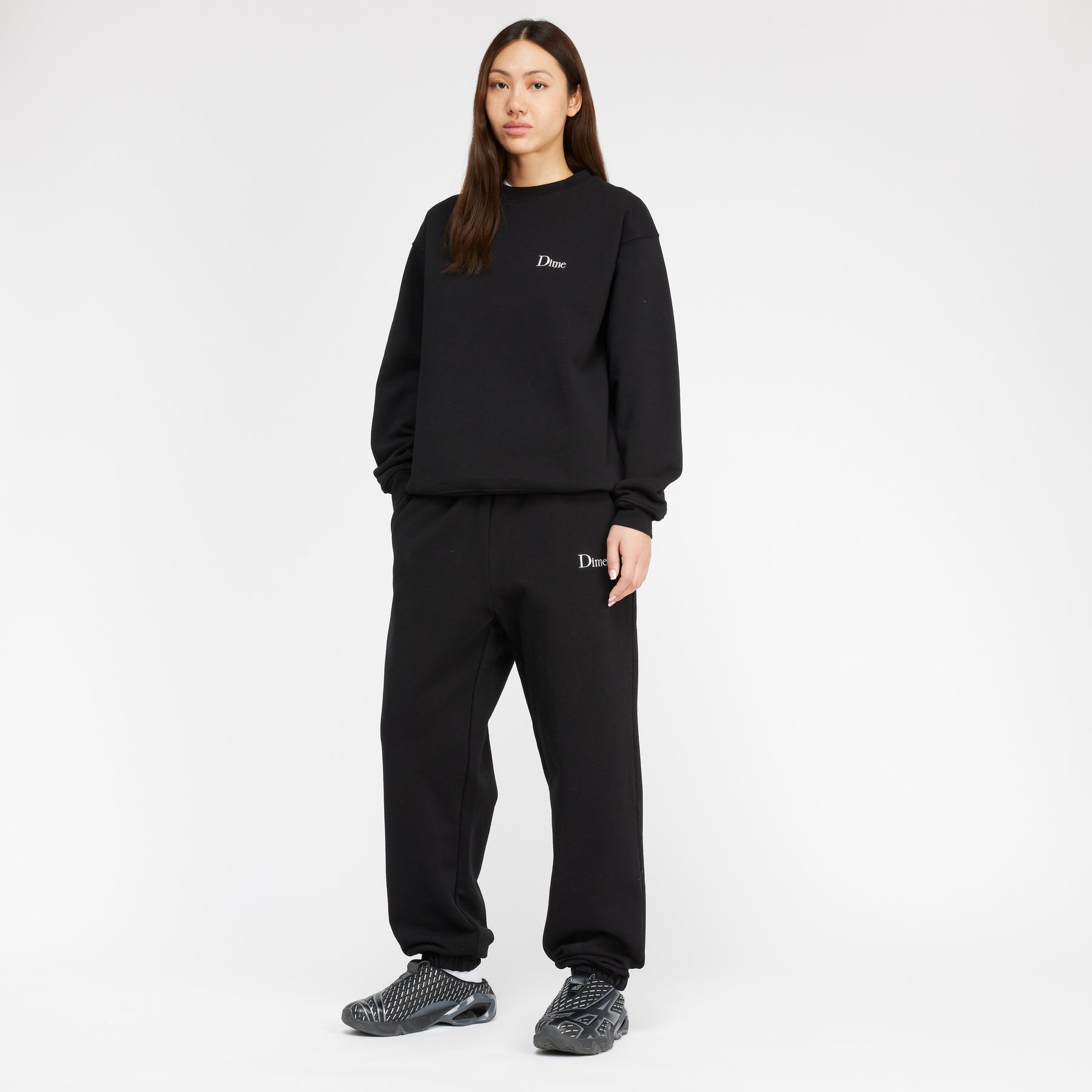 Classic Small Logo Sweatpants - Black