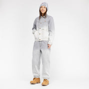 Pantalon Relaxed Classique en Denim - Gris Sablé Trempé