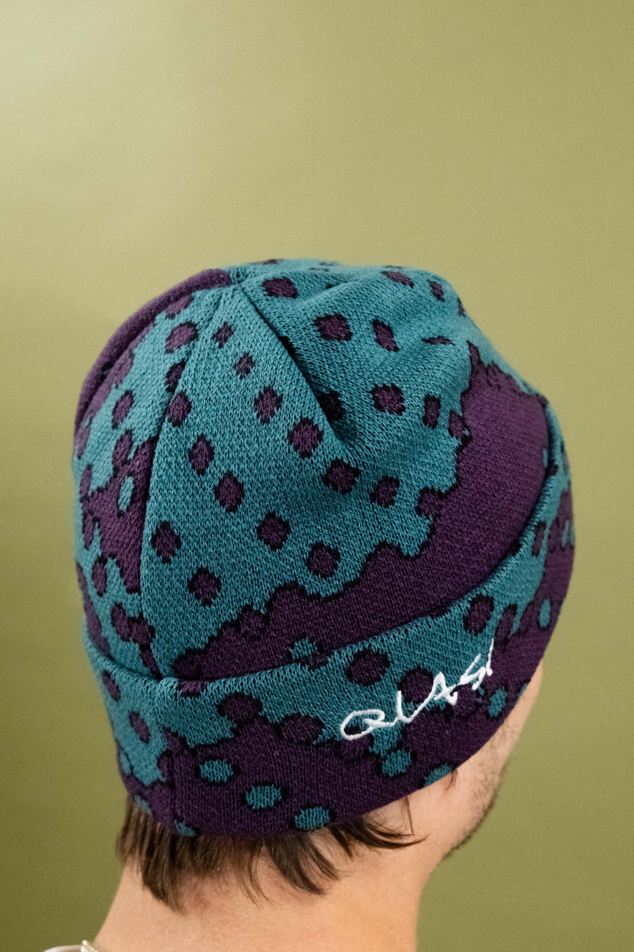 Dither Beanie - Eggplant