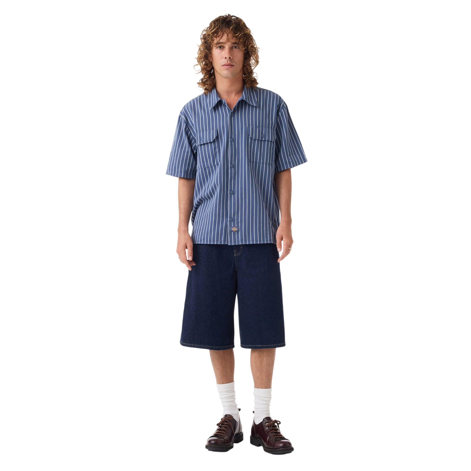 958 Loose Short Jeans 13" - Rinsed