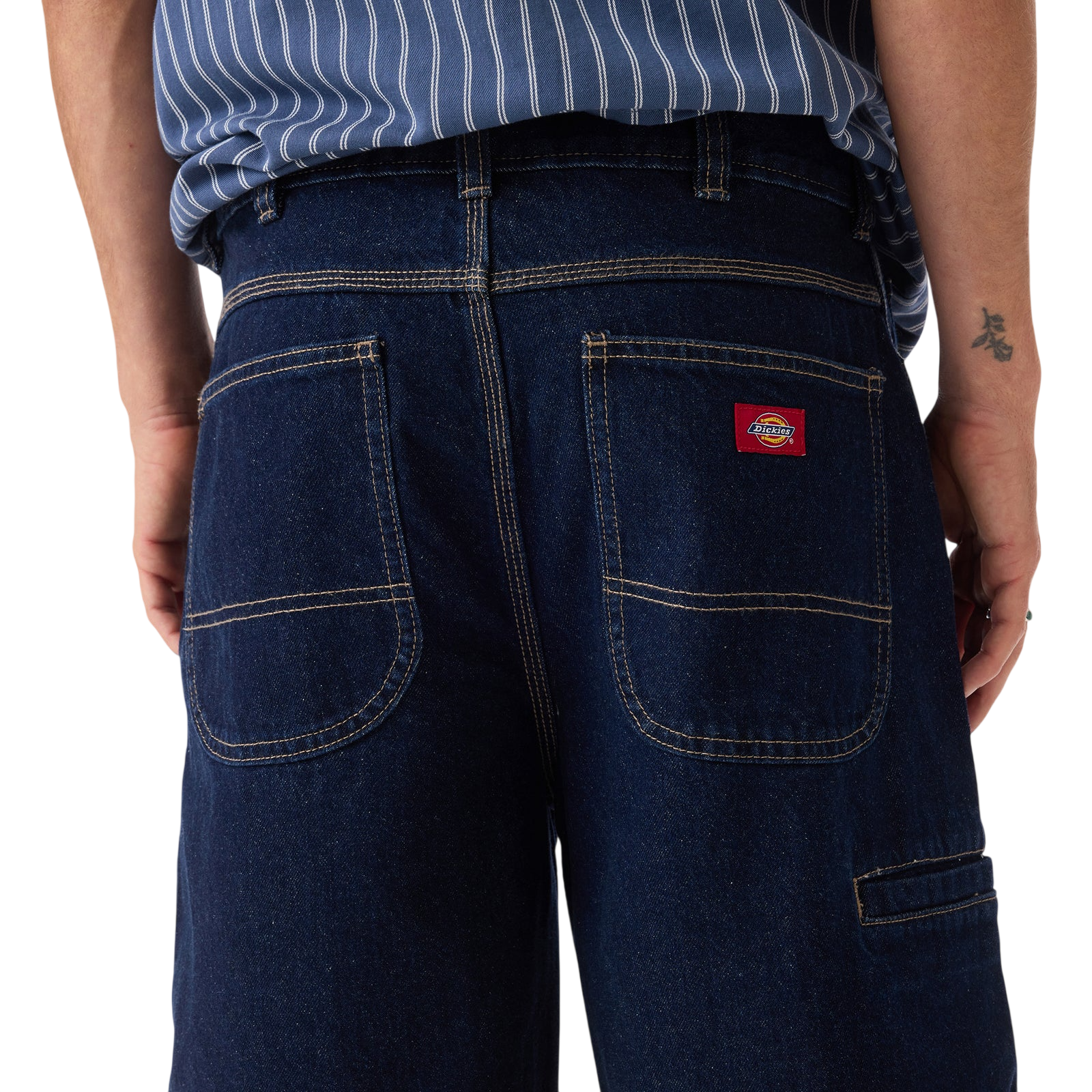 958 Loose Short Jeans 13" - Rinsed