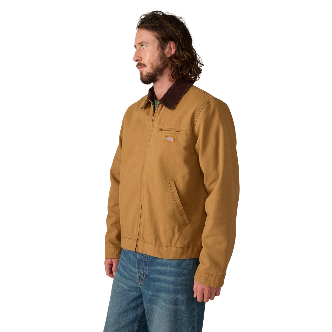 Blanket Lined Duck Canvas Jacket - Brown Duck (0BD)