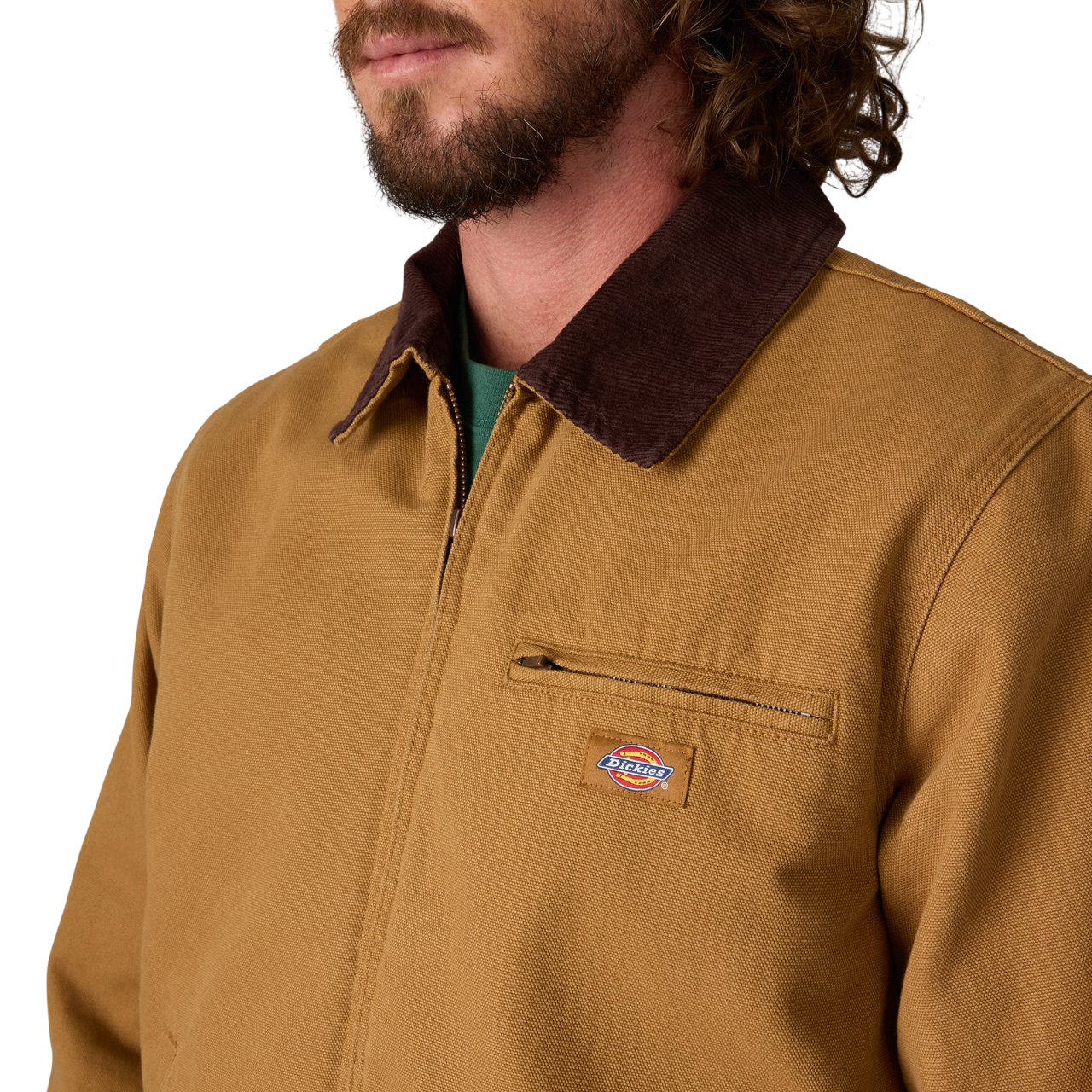 Blanket Lined Duck Canvas Jacket - Brown Duck (0BD)