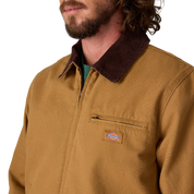 Blanket Lined Duck Canvas Jacket - Brown Duck (0BD)