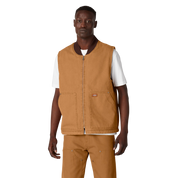 Duck High Pile Fleece Lined Vest - Stonewashed Brown (SBD)