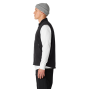 Duck High Pile Fleece Lined Vest - Stonewashed Black (SBK)