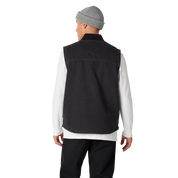 Duck High Pile Fleece Lined Vest - Stonewashed Black (SBK)
